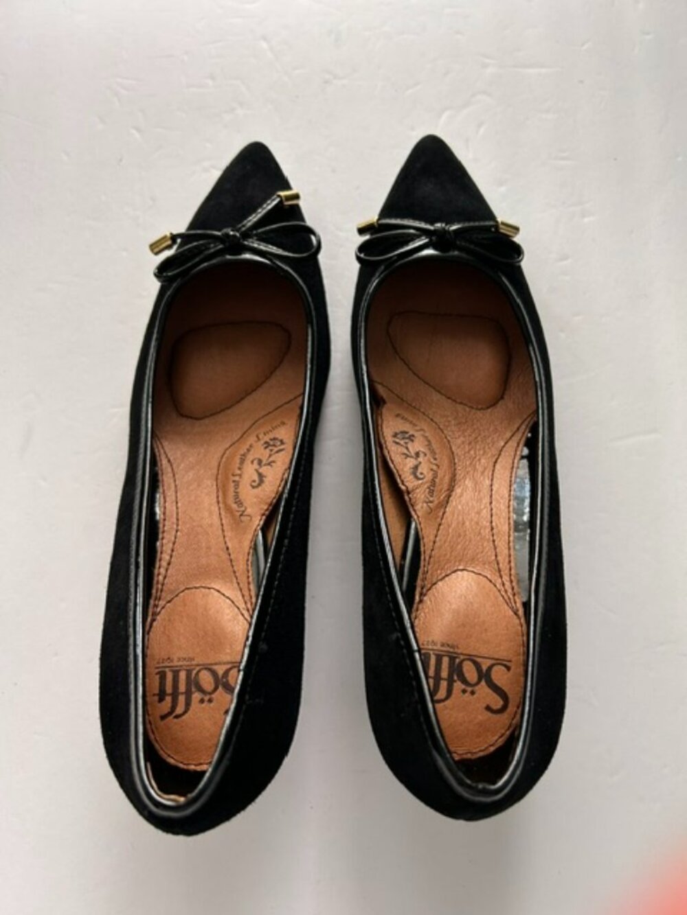 NWT Sofft Annabeth Black Heels, Size 8.5N